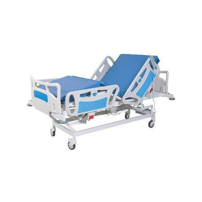รางข้าง ABS ราคาถูกแบบพกพาทางการแพทย์ 5 ฟังก์ชั่นเตียงโรงพยาบาลไฟฟ้า ICU
