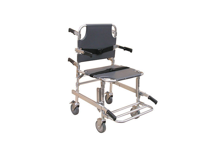 โรงพยาบาลฉุกเฉินโลหะสะดวกแบบพกพาพับเก้าอี้พับแพทย์บันไดเปล