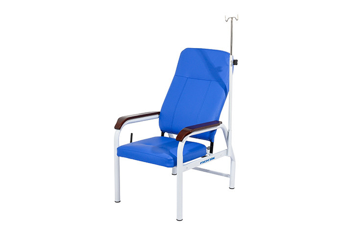 เฟอร์นิเจอร์โรงพยาบาล PU foam Clinical IV Infusion Chair พร้อมที่วางแขน