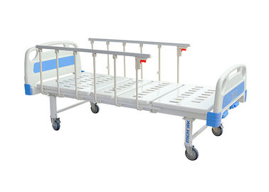 Anti-age Manual Hospital Bed รางด้านข้างอลูมิเนียมอัลลอยด์สองด้าม