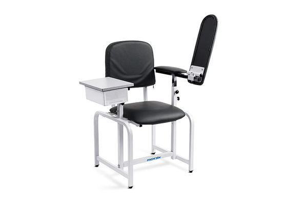 เก้าอี้ดึงโลหิตออกแบบพกพาแบบพับได้ด้วยมือสำหรับการฉีดวัคซีน