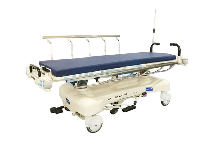 รถเข็นเคลื่อนย้ายผู้ป่วยแบบพับด้วยระบบไฮดรอลิก 235 กก. เตียงกู้ภัยทางการแพทย์