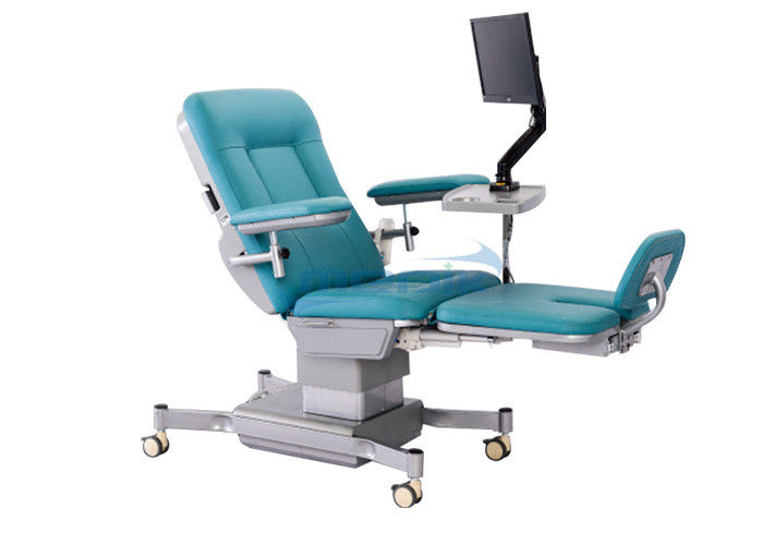 เก้าอี้ฟอกเลือดไฟฟ้าเก้าอี้วาดเลือดสำหรับการฟอกเลือดด้วยเครื่องไตเทียม