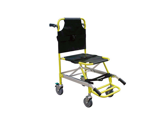 เก้าอี้บันไดอลูมิเนียมทางการแพทย์สำหรับคนพิการการขนส่งขึ้นและลงบันได